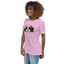 Load image into Gallery viewer, Shih Tzu Women's Relaxed T-Shirt