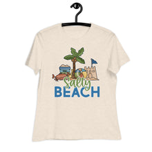 Load image into Gallery viewer, Salty Beach Women's Relaxed T-Shirt