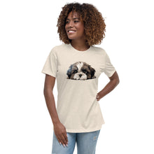 Load image into Gallery viewer, Shih Tzu Women's Relaxed T-Shirt