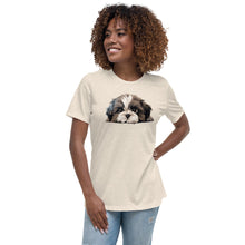 Load image into Gallery viewer, Siberian Husky Women's Relaxed T-Shirt