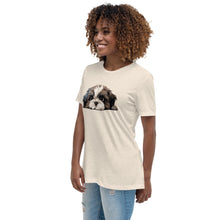 Load image into Gallery viewer, Shih Tzu Women's Relaxed T-Shirt