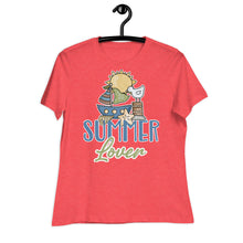 Load image into Gallery viewer, Summer Lover Women's Relaxed T-Shirt