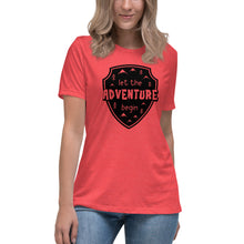 Load image into Gallery viewer, Let the Adventure Begin Women's Relaxed T-Shirt