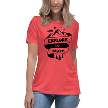Load image into Gallery viewer, Explore the unseen Women's Relaxed T-Shirt
