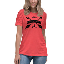 Load image into Gallery viewer, Let's Get Lost Women's Relaxed T-Shirt