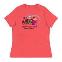 Load image into Gallery viewer, Peace Love Travel - Destin, FL - Women's Relaxed T-Shirt