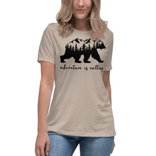 Load image into Gallery viewer, Adventure is calling  Women's Relaxed T-Shirt