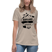 Load image into Gallery viewer, Explore the unseen Women's Relaxed T-Shirt