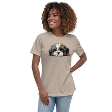 Load image into Gallery viewer, Siberian Husky Women's Relaxed T-Shirt