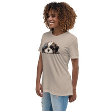 Load image into Gallery viewer, Siberian Husky Women's Relaxed T-Shirt