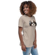 Load image into Gallery viewer, Siberian Husky Women's Relaxed T-Shirt