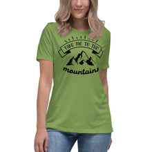 Load image into Gallery viewer, Take Me To The Mountains Women's Relaxed T-Shirt