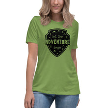 Load image into Gallery viewer, Let the Adventure Begin Women's Relaxed T-Shirt