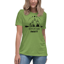 Load image into Gallery viewer, Adventure Awaits Women's Relaxed T-Shirt