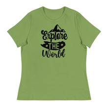 Load image into Gallery viewer, Explore the World - Women's Relaxed T-Shirt