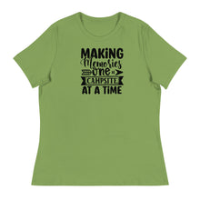 Load image into Gallery viewer, Making Memories One Campsite at a time - Women's Relaxed T-Shirt