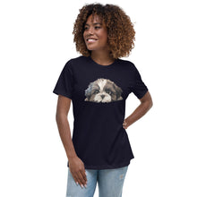 Load image into Gallery viewer, Shih Tzu Women's Relaxed T-Shirt