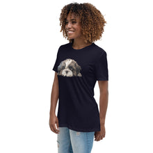 Load image into Gallery viewer, Shih Tzu Women's Relaxed T-Shirt