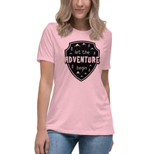 Load image into Gallery viewer, Let the Adventure Begin Women's Relaxed T-Shirt