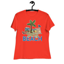 Load image into Gallery viewer, Salty Beach Women's Relaxed T-Shirt