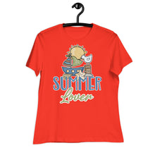 Load image into Gallery viewer, Summer Lover Women's Relaxed T-Shirt