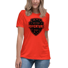 Load image into Gallery viewer, Let the Adventure Begin Women's Relaxed T-Shirt