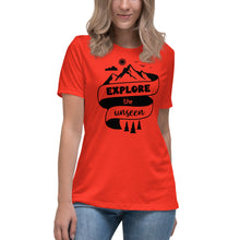 Load image into Gallery viewer, Explore the unseen Women's Relaxed T-Shirt