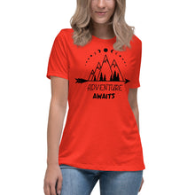 Load image into Gallery viewer, Adventure Awaits Women's Relaxed T-Shirt