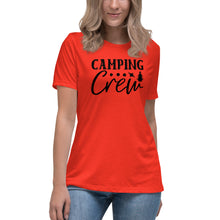 Load image into Gallery viewer, Camping Crew - Women's Relaxed T-Shirt
