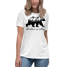 Load image into Gallery viewer, Adventure is calling  Women's Relaxed T-Shirt