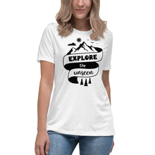 Load image into Gallery viewer, Explore the unseen Women's Relaxed T-Shirt