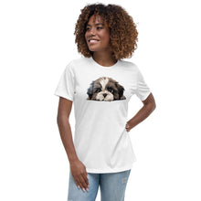 Load image into Gallery viewer, Siberian Husky Women's Relaxed T-Shirt