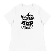 Load image into Gallery viewer, Explore the World - Women's Relaxed T-Shirt