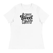 Load image into Gallery viewer, Camper Sweet Camper - Women's Relaxed T-Shirt