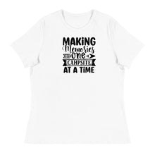 Load image into Gallery viewer, Making Memories One Campsite at a time - Women's Relaxed T-Shirt