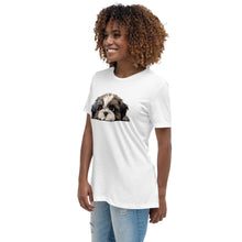 Load image into Gallery viewer, Shih Tzu Women's Relaxed T-Shirt