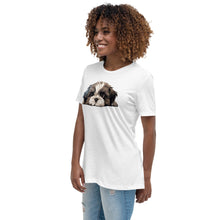Load image into Gallery viewer, Siberian Husky Women's Relaxed T-Shirt