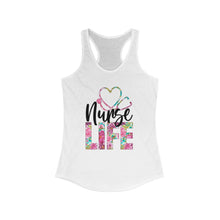 Load image into Gallery viewer, Nurse Life - Women's Ideal Racerback Tank