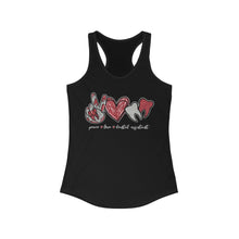 Load image into Gallery viewer, Peace Love Dental Assistant - Women's Ideal Racerback Tank