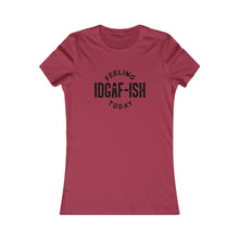 Load image into Gallery viewer, Feeling IDGAfish Distressed Black - Women's Favorite Tee