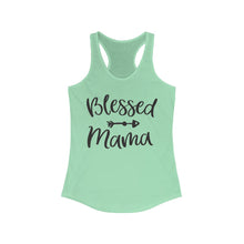 Load image into Gallery viewer, Blessed Mama - Women's Ideal Racerback Tank