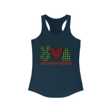 Load image into Gallery viewer, Peace Love Christmas - Women's Ideal Racerback Tank
