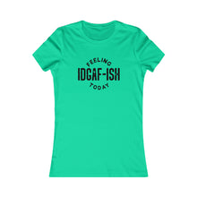Load image into Gallery viewer, Feeling IDGAfish Distressed Black - Women's Favorite Tee