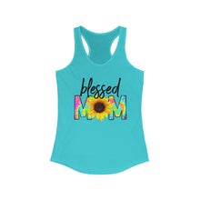 Load image into Gallery viewer, Blessed Mom - Women's Ideal Racerback Tank