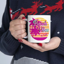 Load image into Gallery viewer, Beach Vibes Ceramic Mug 11oz