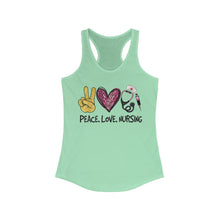 Load image into Gallery viewer, Peach Love Nursing - Women's Ideal Racerback Tank