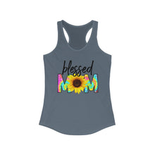 Load image into Gallery viewer, Blessed Mom - Women's Ideal Racerback Tank