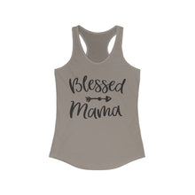 Load image into Gallery viewer, Blessed Mama - Women's Ideal Racerback Tank