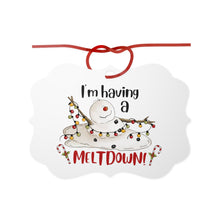 Load image into Gallery viewer, I'm Having A Melt Down Aluminum Ornaments (Rectangle)