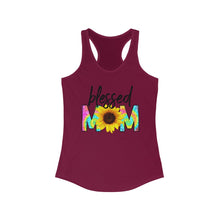 Load image into Gallery viewer, Blessed Mom - Women's Ideal Racerback Tank